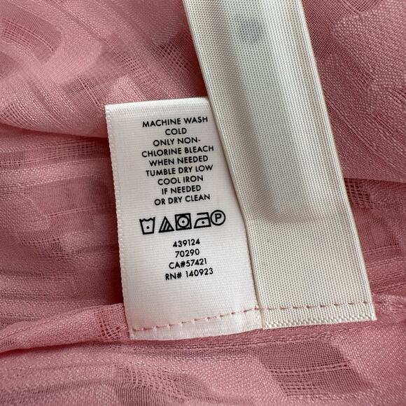 Ann Taylor Petite Sleeveless Blouse MP Pink Relaxed Lightweight Work Office Chic - Picture 11 of 11